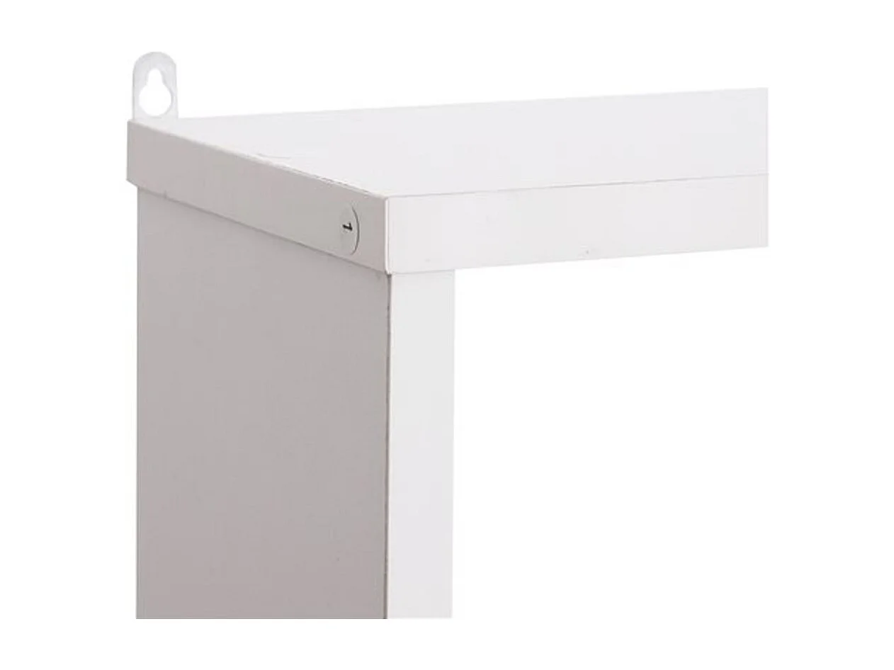 Estante de pared decorativo blanco 85x14,5x47,5cm HOMCOM
