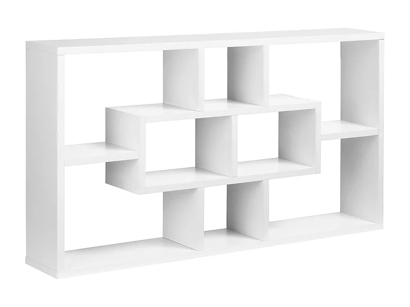 Estante de pared decorativo blanco 85x14,5x47,5cm HOMCOM