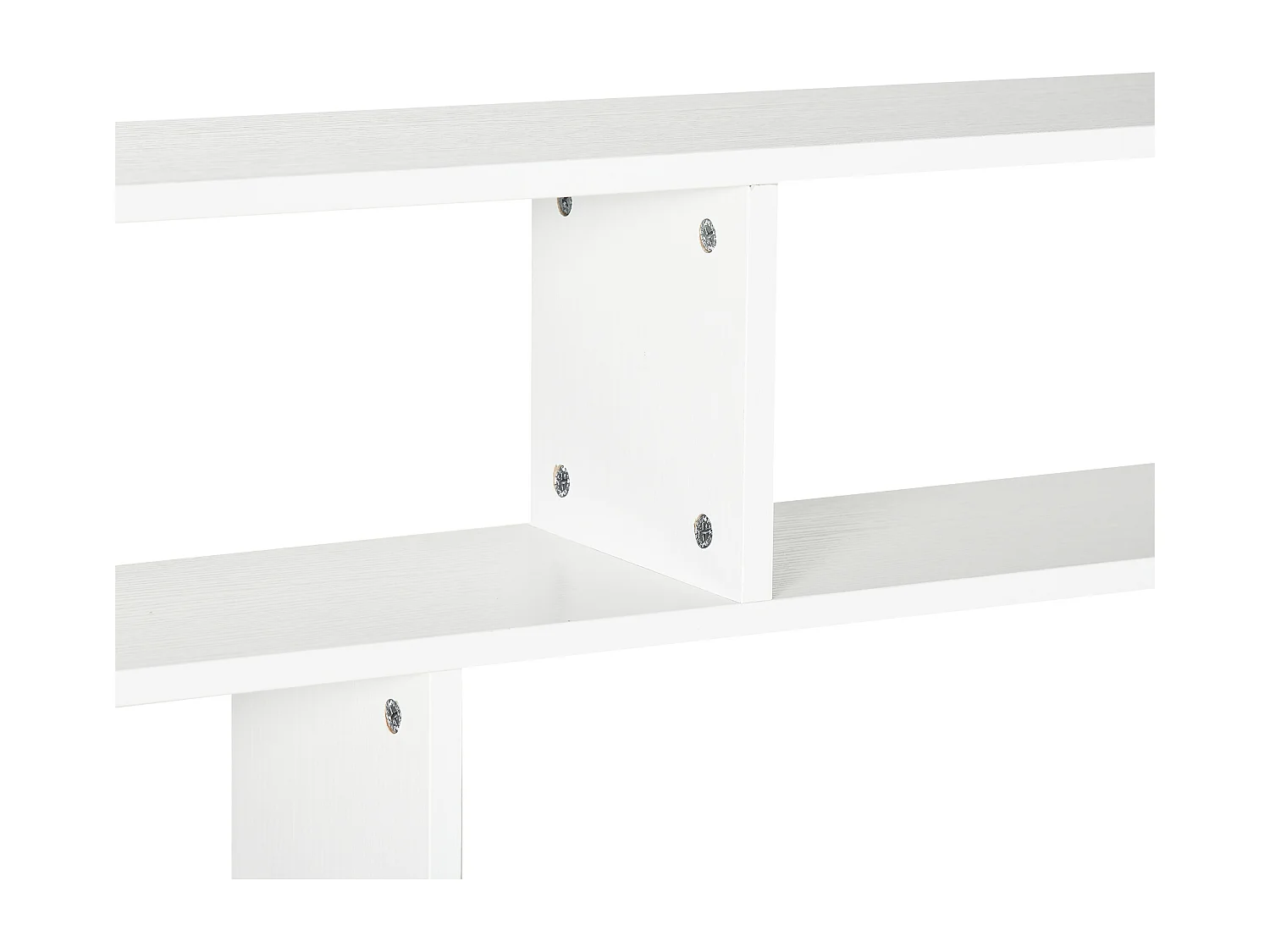 Estantería de pared blanco 94x19.5x80 cm HOMCOM