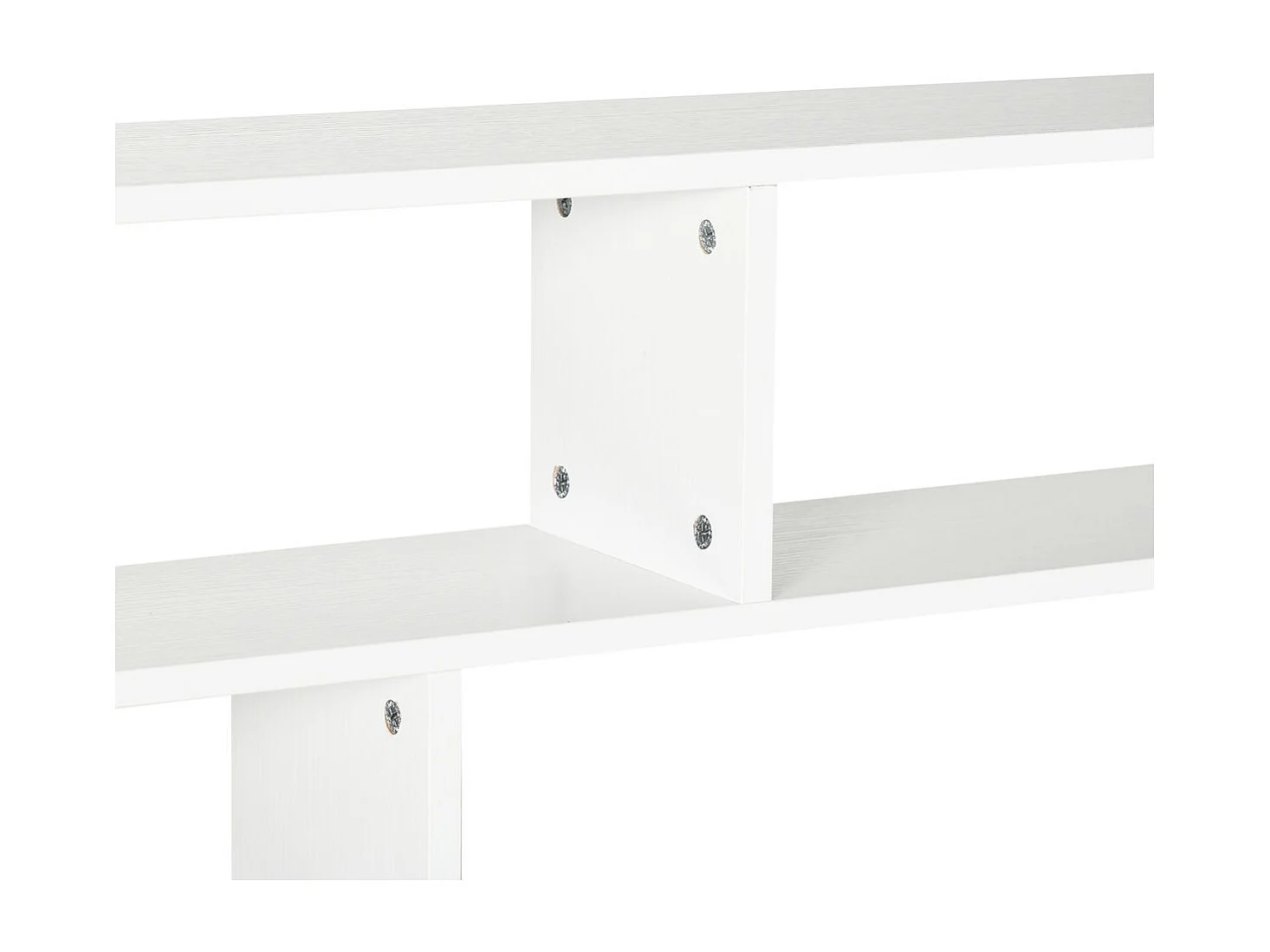 Estantería de pared blanco 94x19.5x80 cm HOMCOM