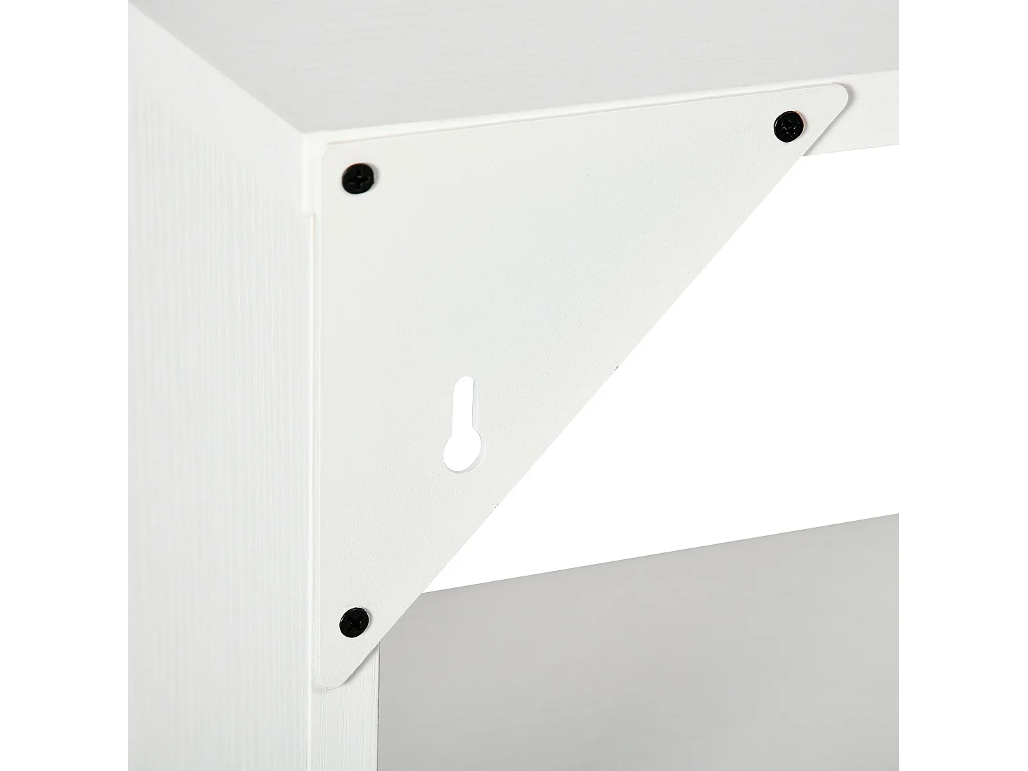 Estantería de pared blanco 94x19.5x80 cm HOMCOM