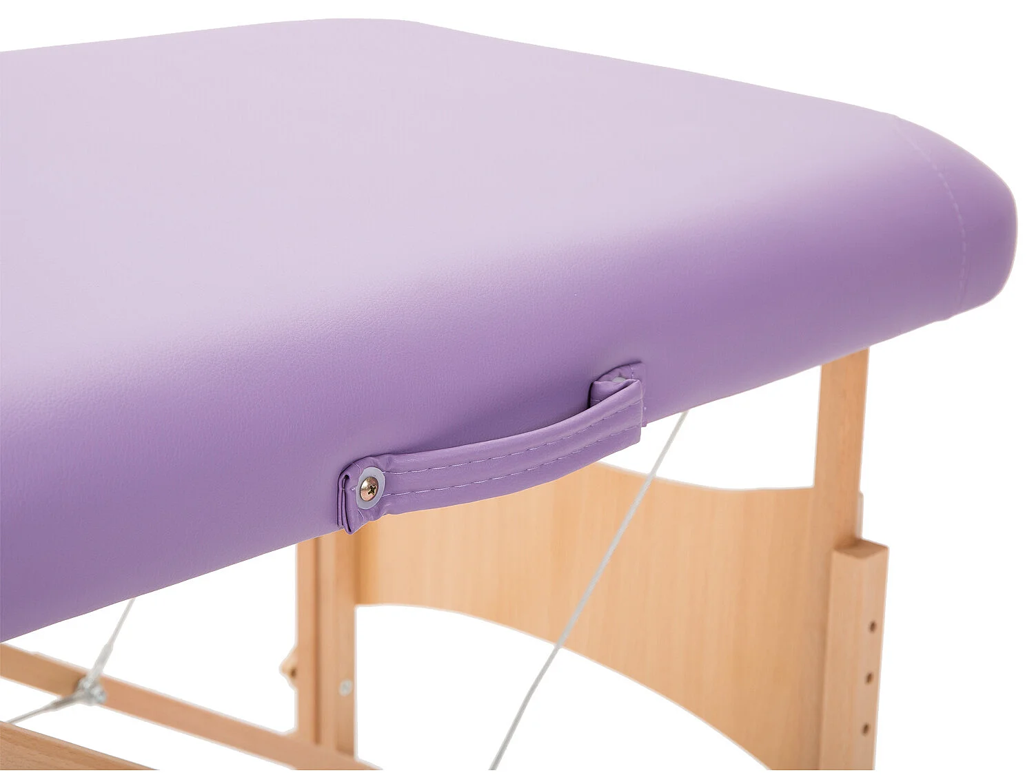 Camilla de masaje plegable púrpura 185x60x88 cm HOMCOM