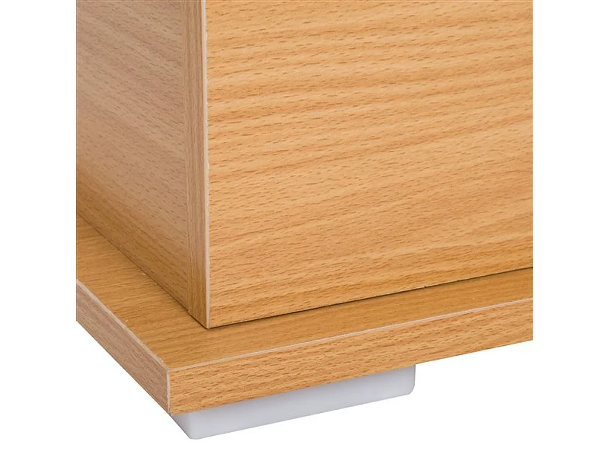 Baúl de almacenamiento madera de haya 100x40x40 cm HOMCOM