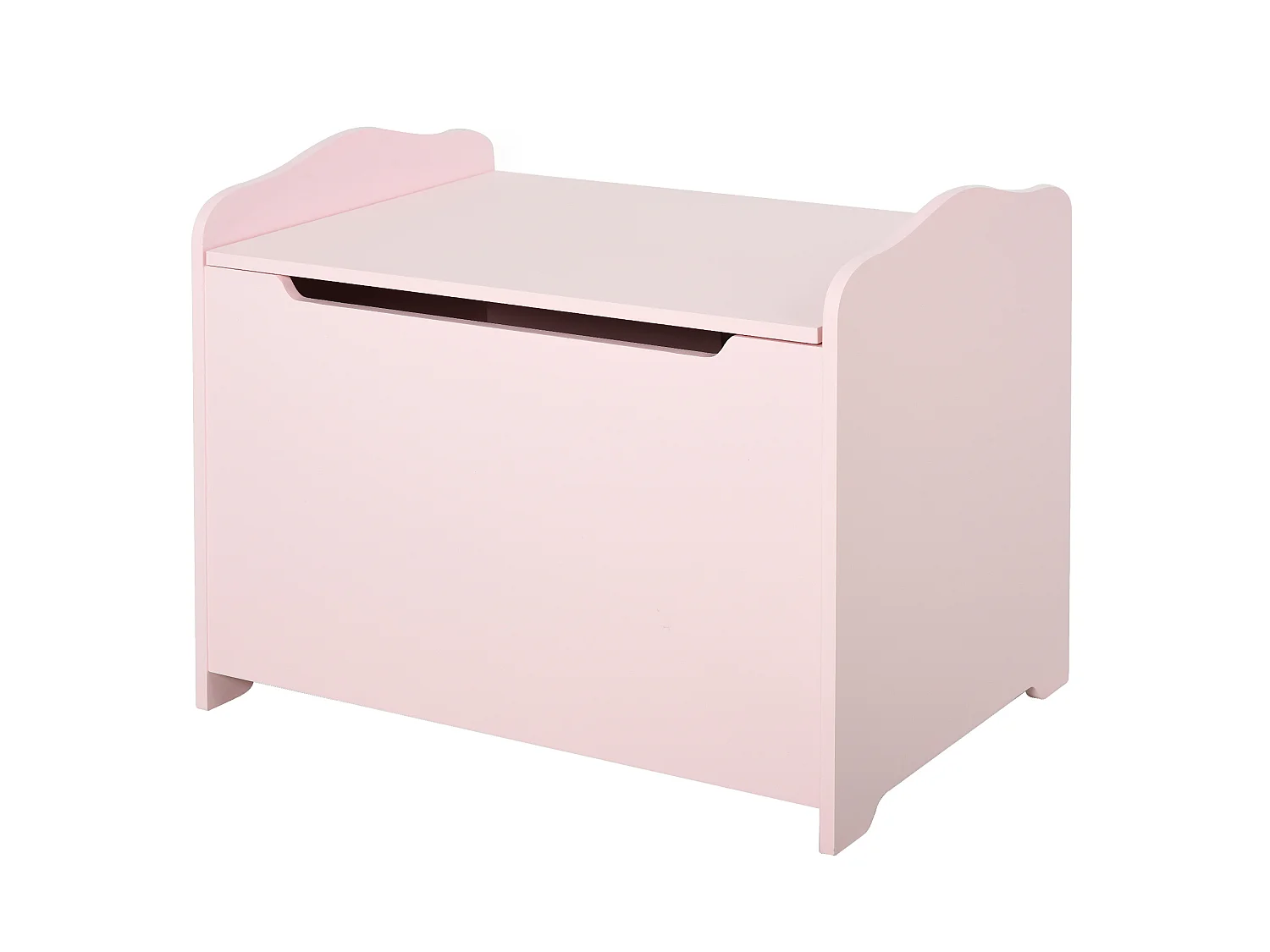 Caja de almacenaje rosa 60x40x48 cm HOMCOM