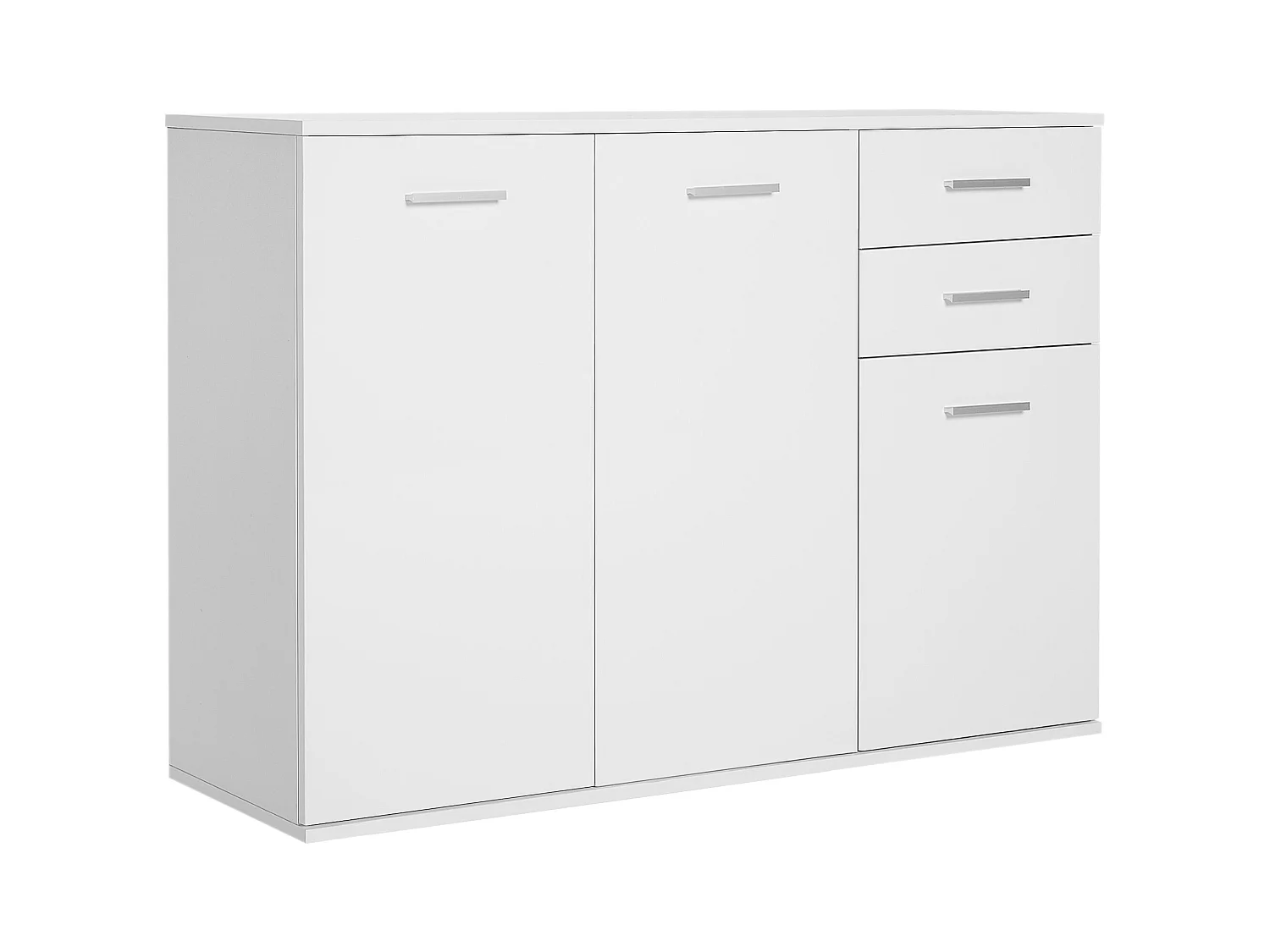 Armario blanco 106x35x76cm HOMCOM