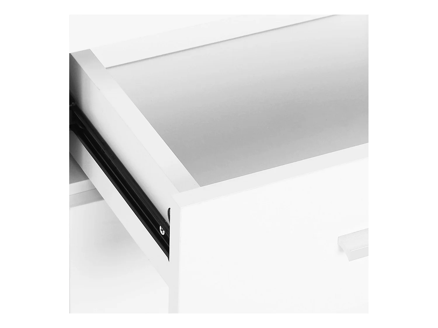 Armario blanco 106x35x76cm HOMCOM