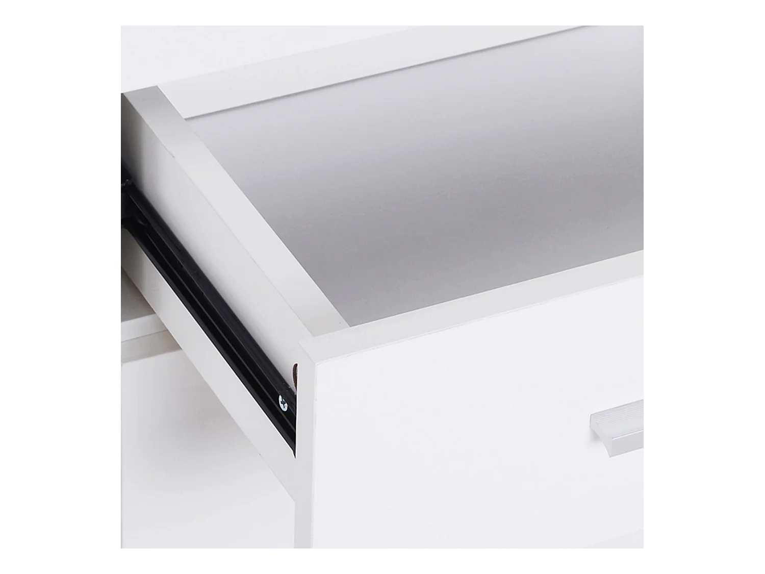 Armario blanco 106x35x76cm HOMCOM