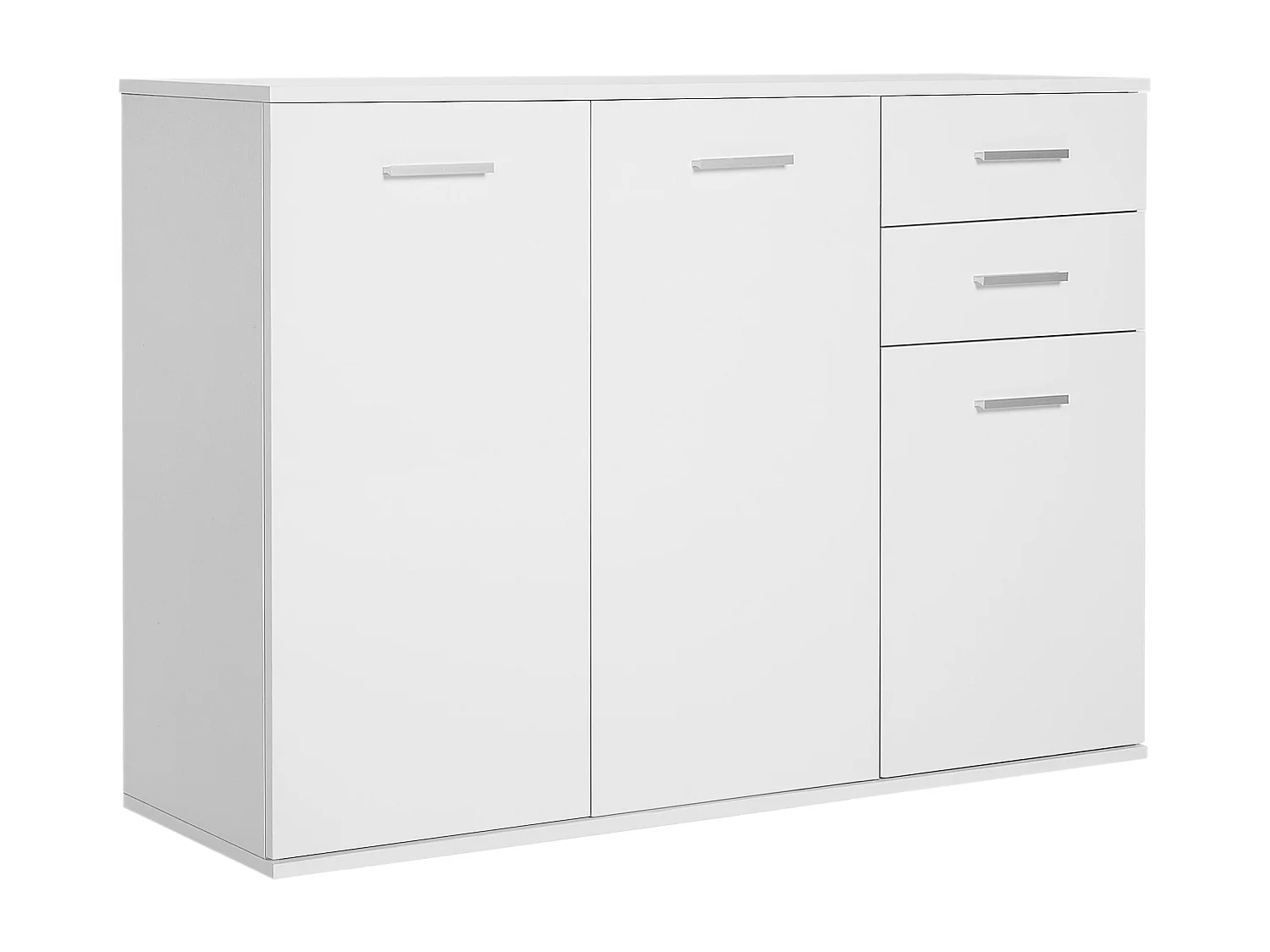 Armario blanco 106x35x76cm HOMCOM