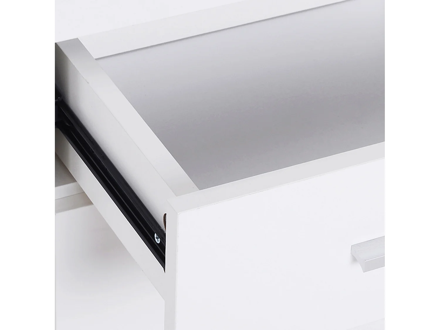 Armario blanco 106x35x76cm HOMCOM