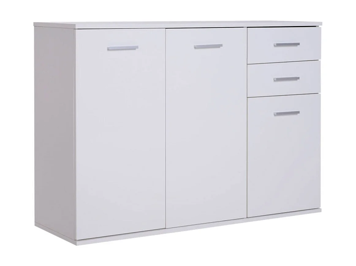 Armario blanco 106x35x76cm HOMCOM