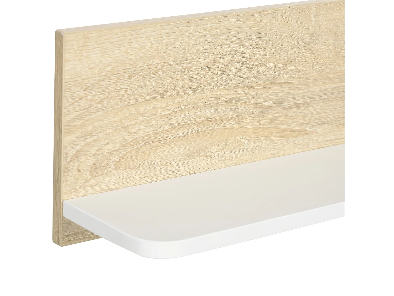 Estantería de pared roble 120x15x20 cm HOMCOM