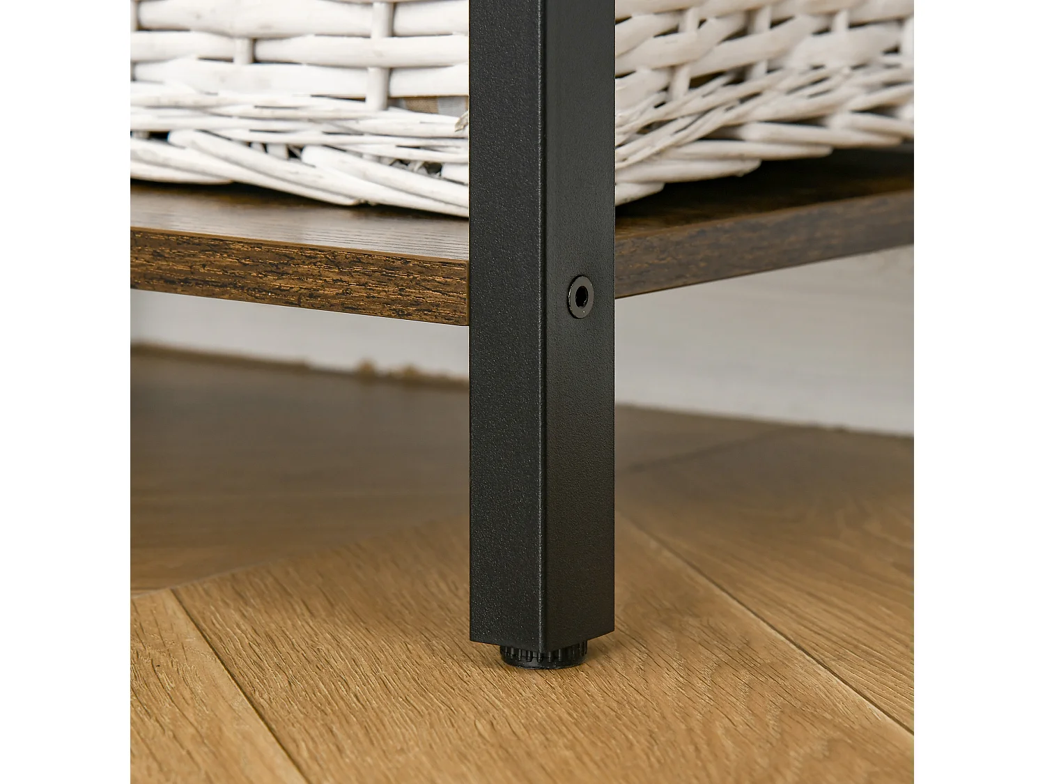 Estantería marrón rústico 40x30x154 cm HOMCOM