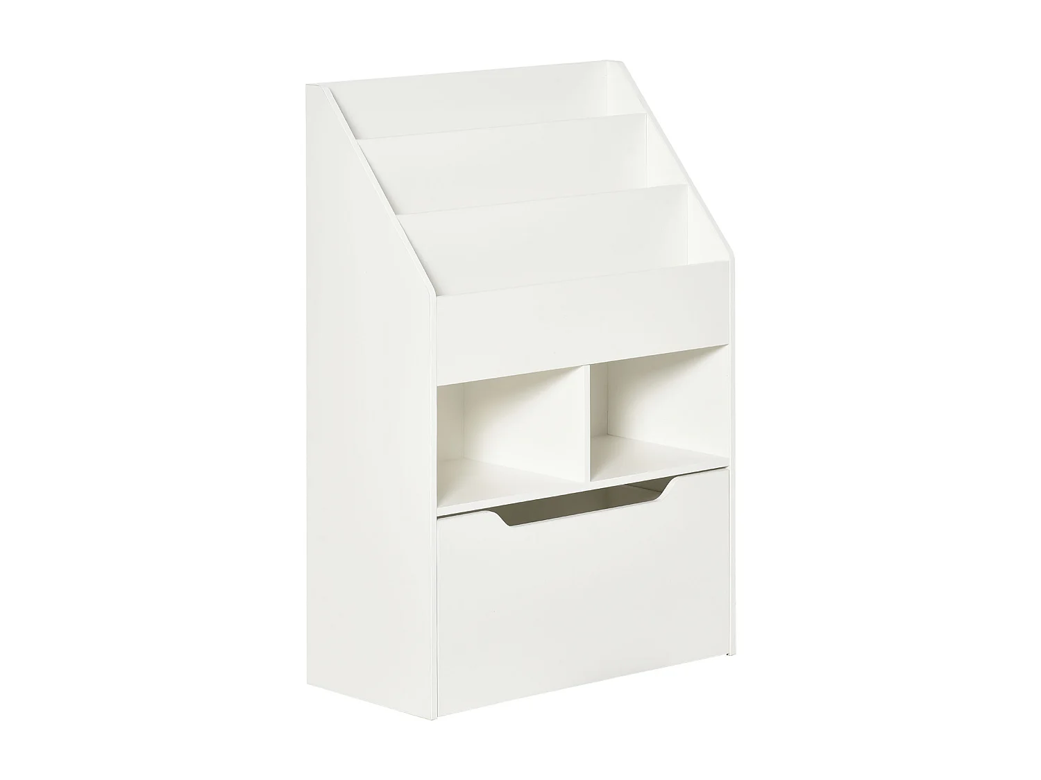 Estantería infantil blanco 60x29.9x90 cm HOMCOM