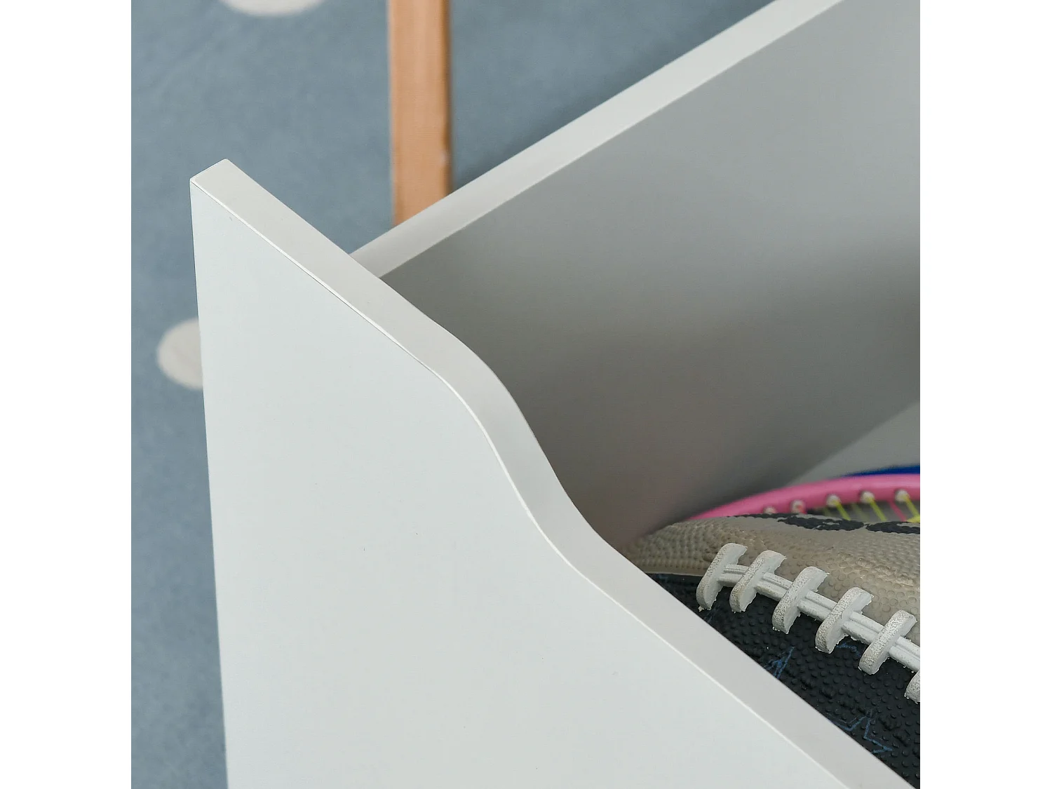 Estantería infantil gris 60x29.9x90 cm HOMCOM