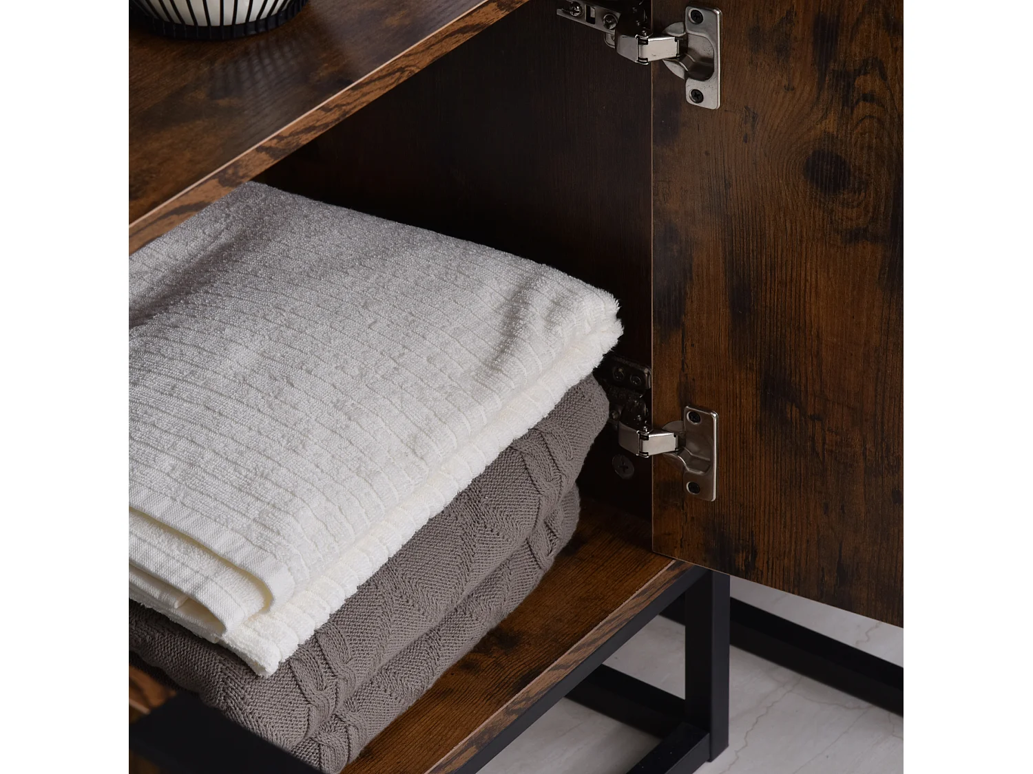 Estantería marrón 76x33x162.5 cm HOMCOM