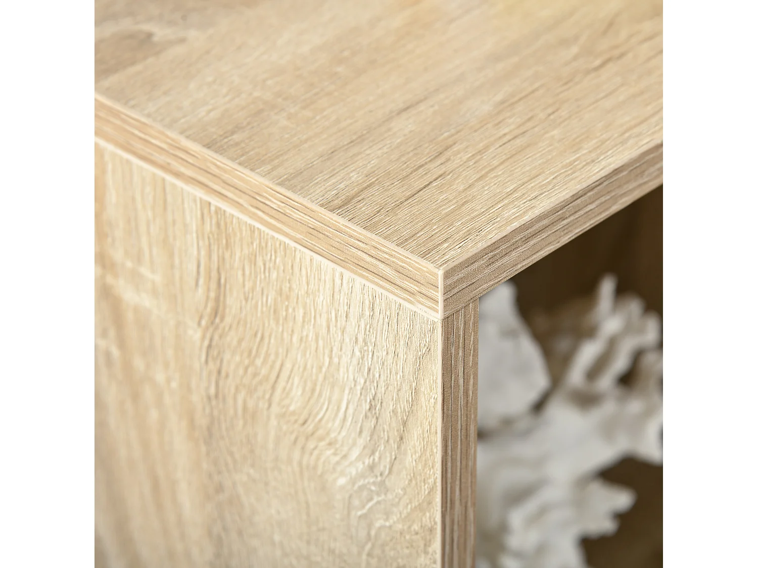 Estantería para libros roble 65.5x30x97.5 cm HOMCOM