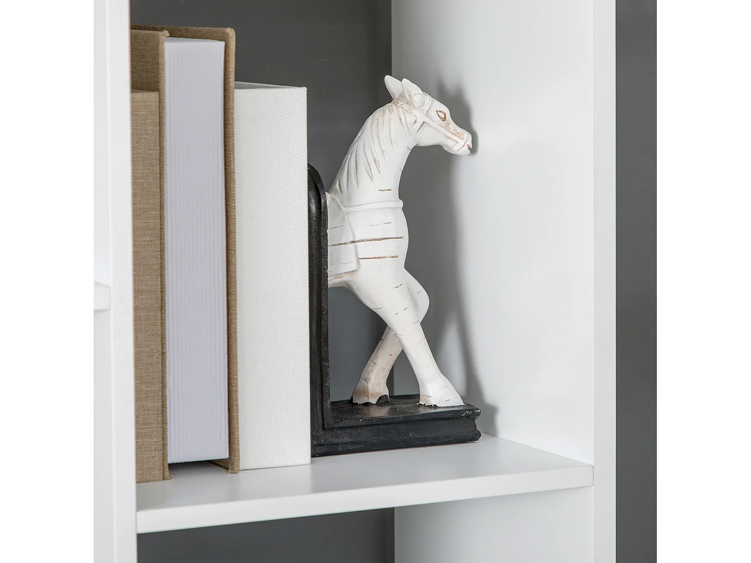 Estantería para libros blanco 60x26x158 cm HOMCOM