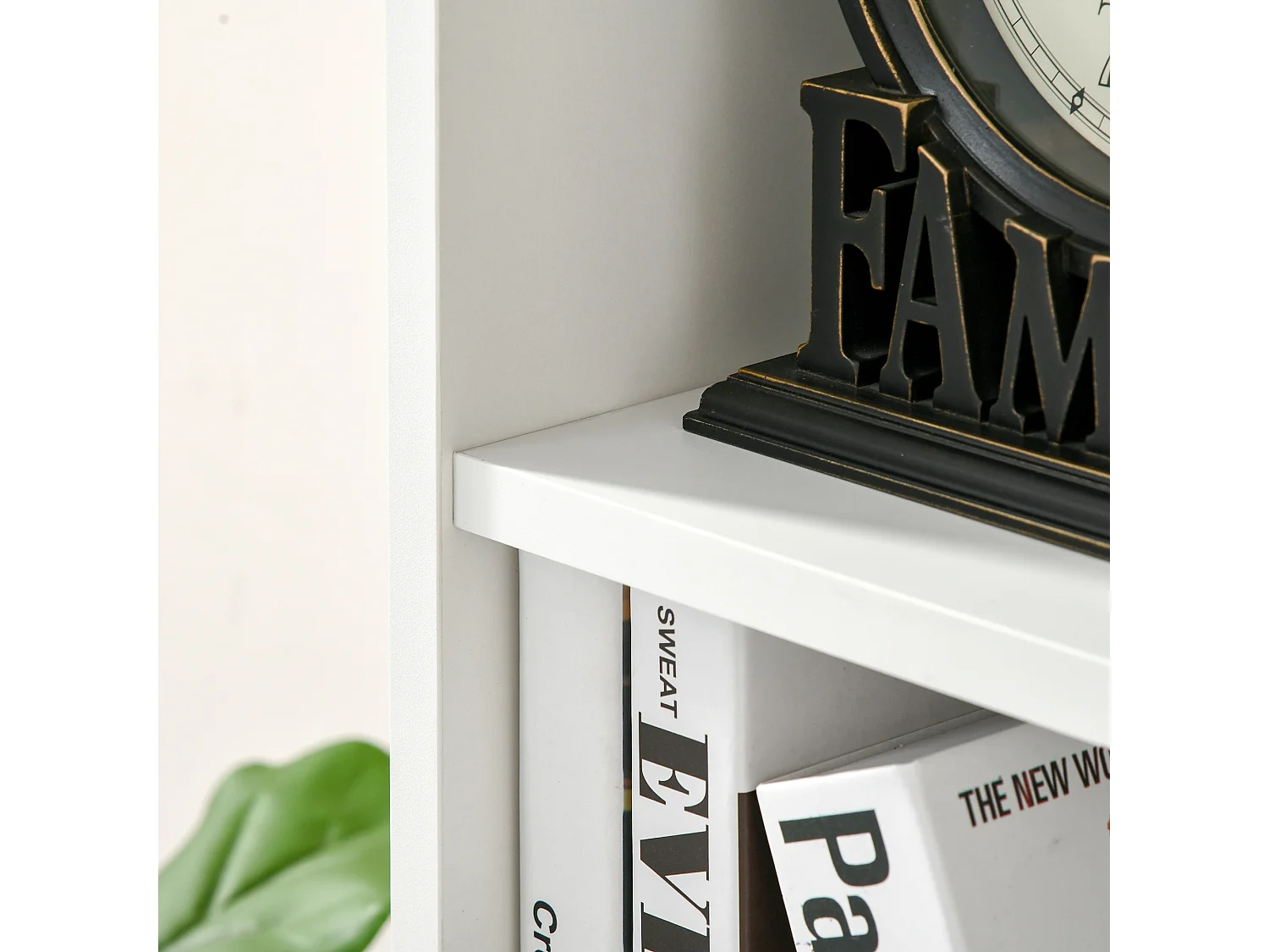 Estantería para libros blanco 50x24x106 cm HOMCOM