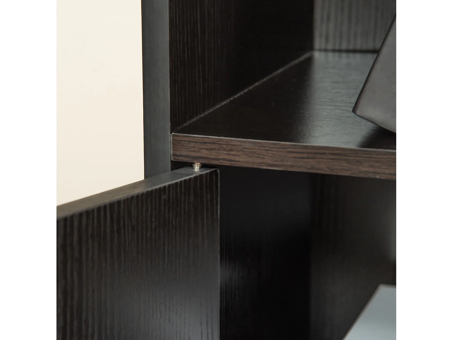 Estantería negro 40x30x129.5 cm HOMCOM