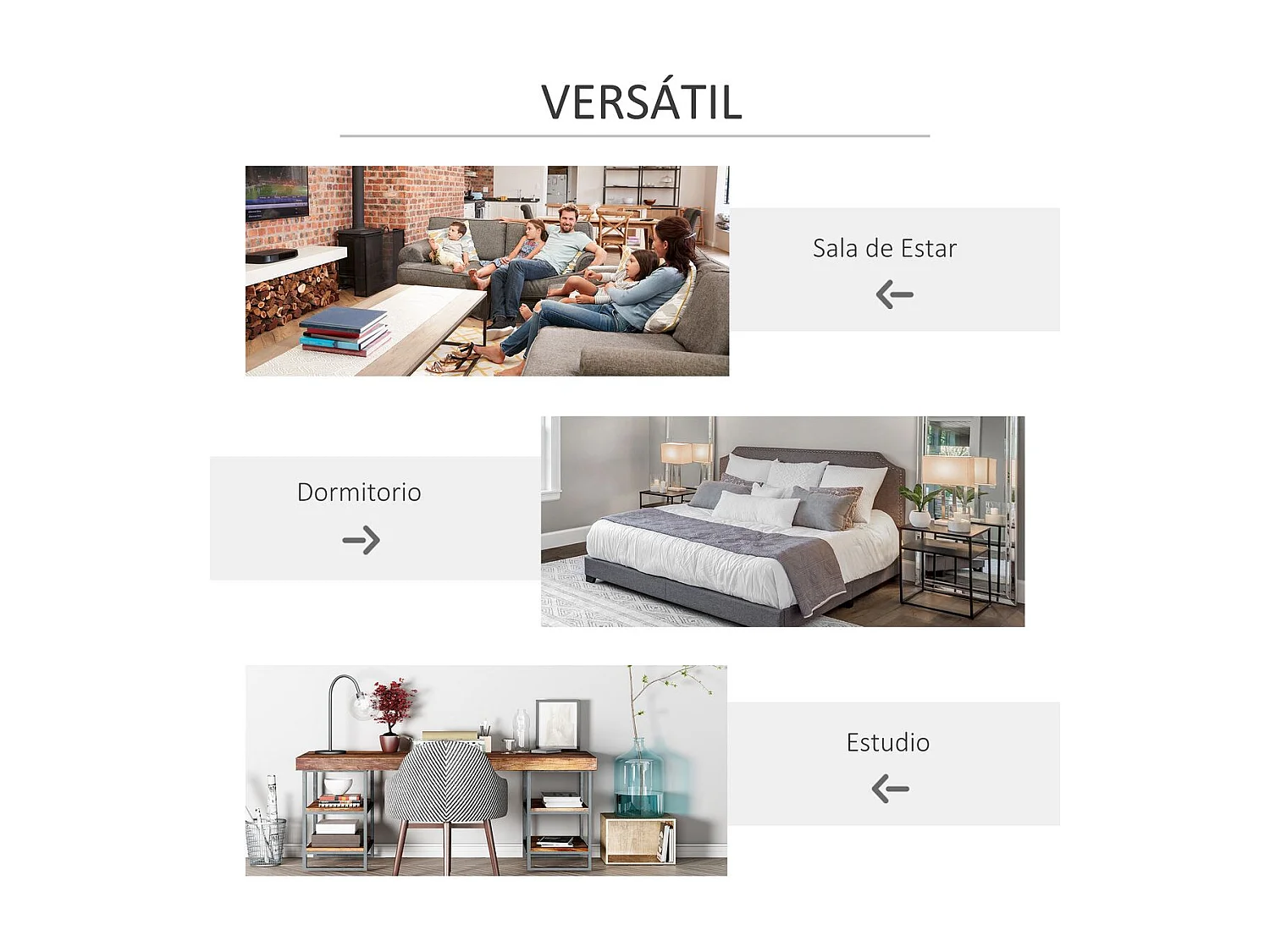 Estantería librería 3 niveles blanco 91.5x29.5x91.5cm HOMCOM