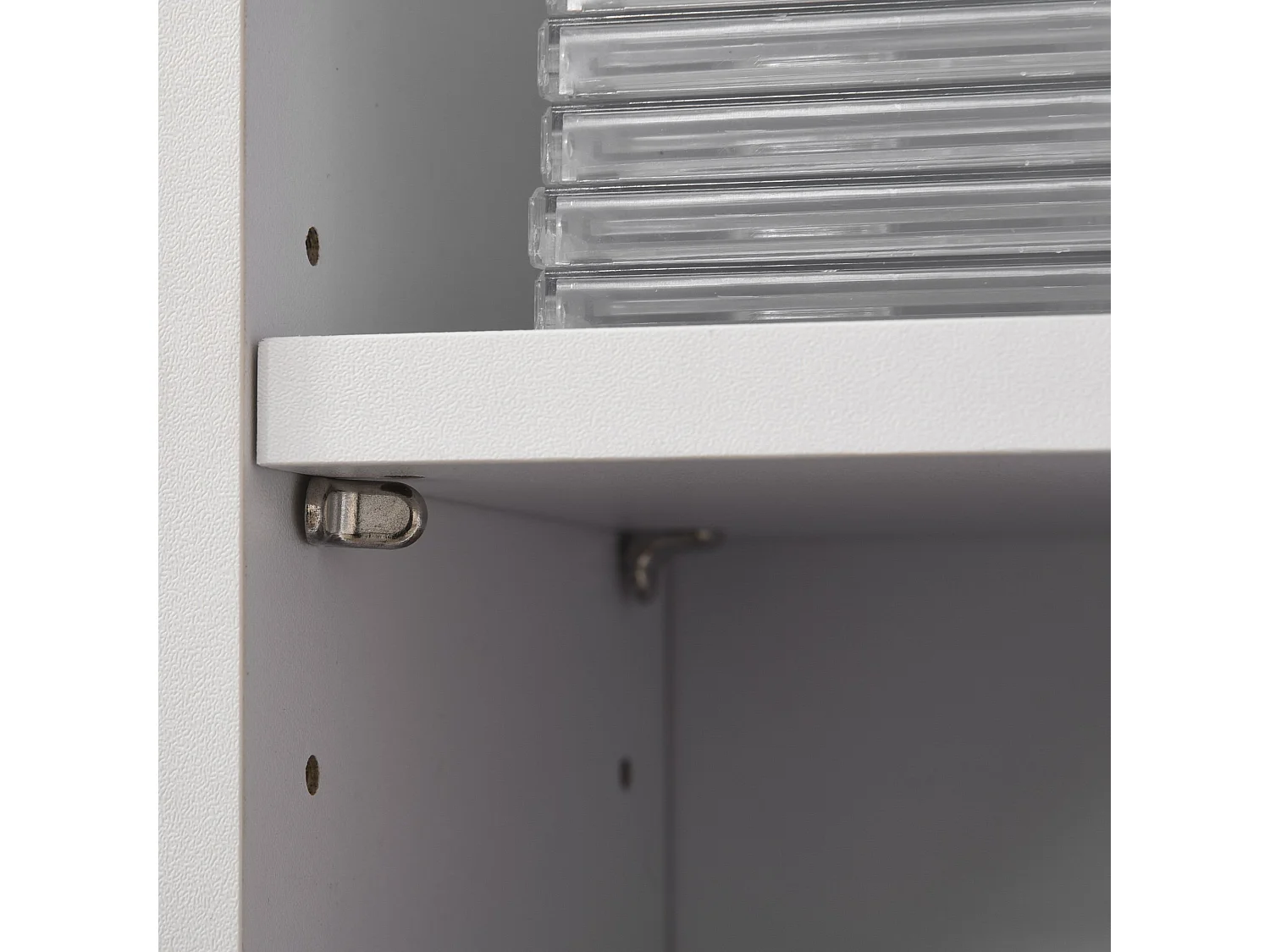 Estantería para cd blanco 21x22.5x88.5 cm HOMCOM