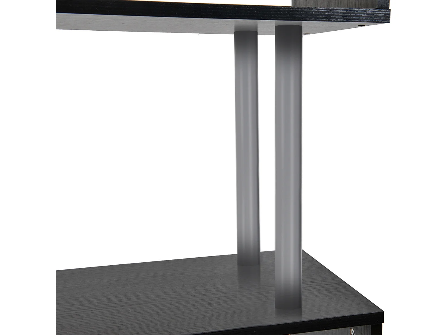 Librería mueble negro 80x30x145 cm HOMCOM