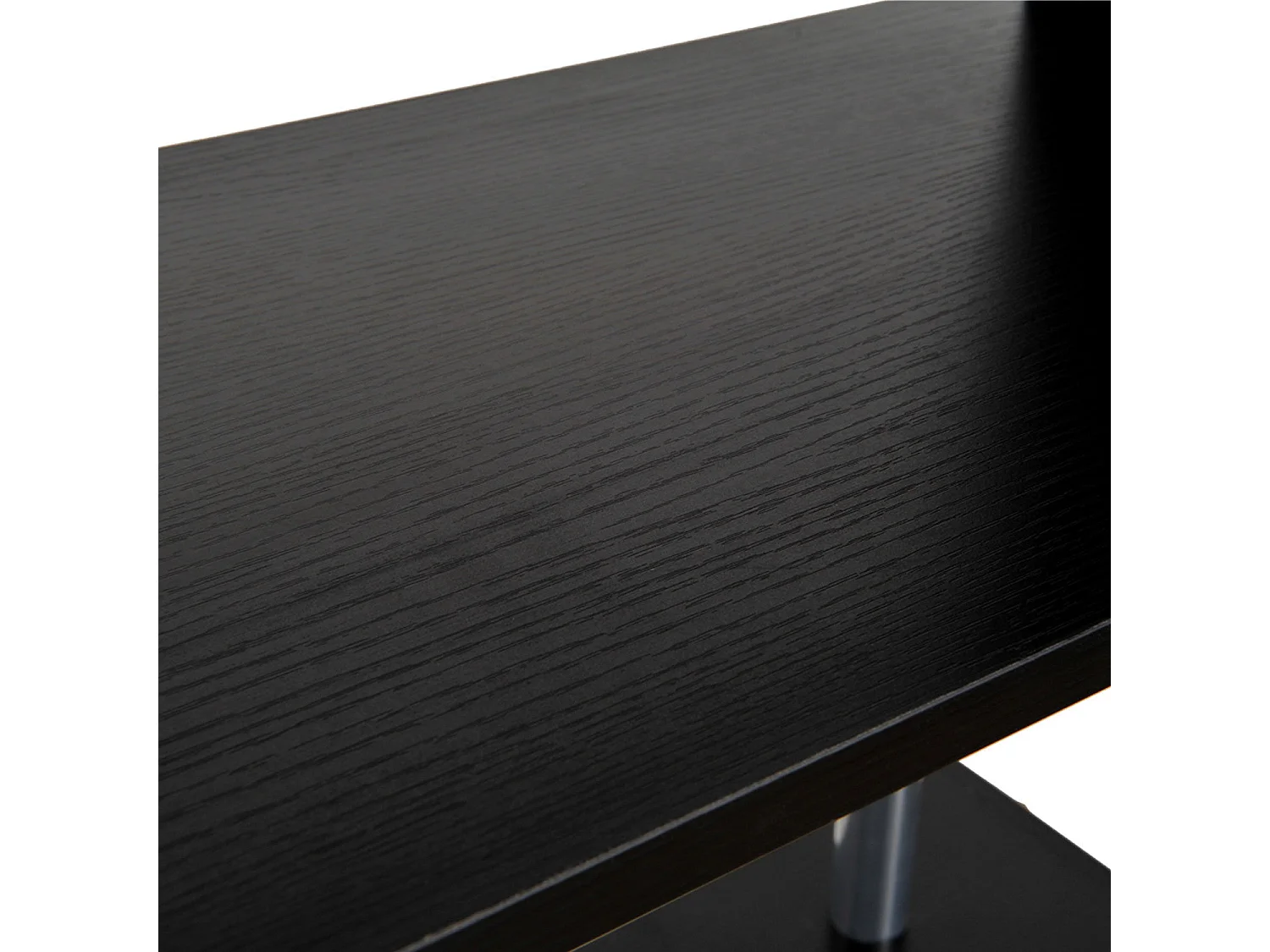 Librería mueble negro 80x30x145 cm HOMCOM