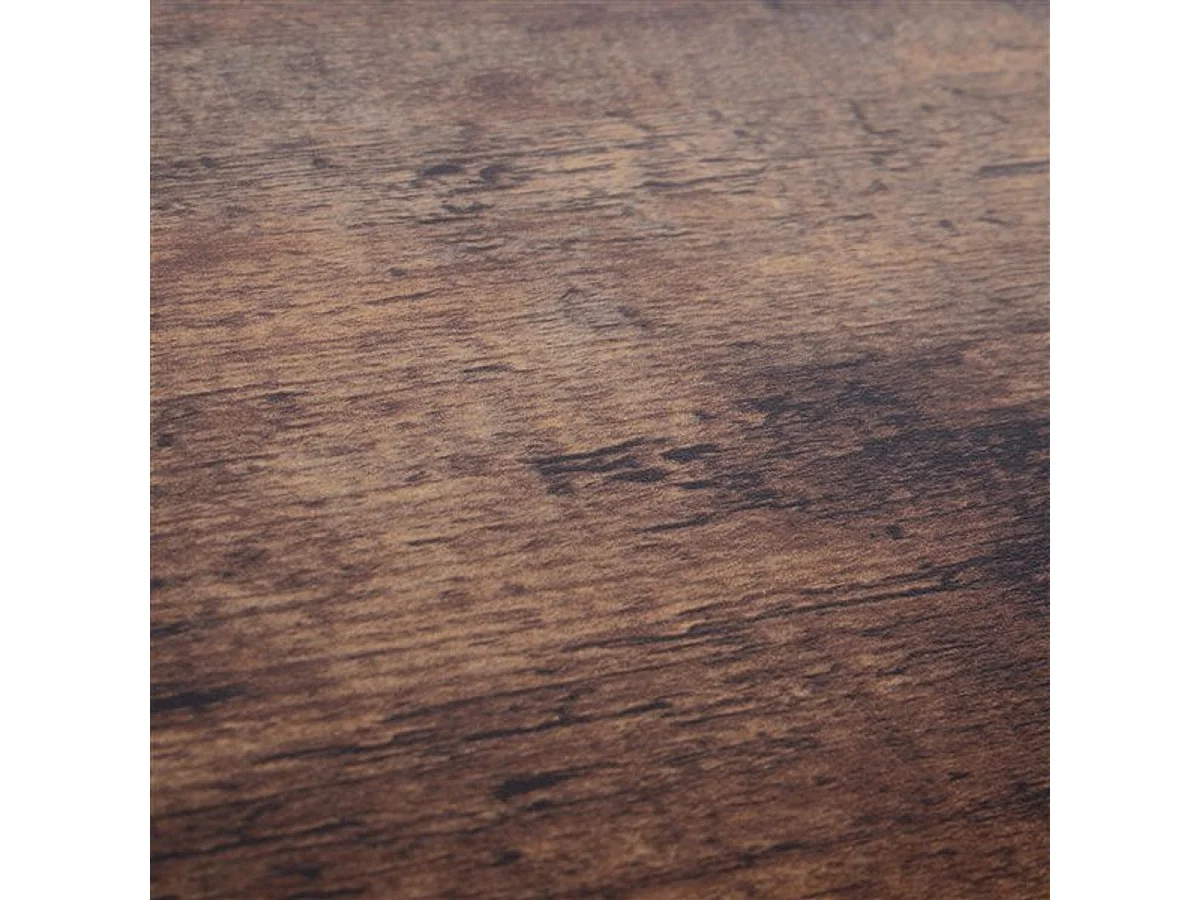 Estantería de escalera negro y madera 60x35x145cm HOMCOM