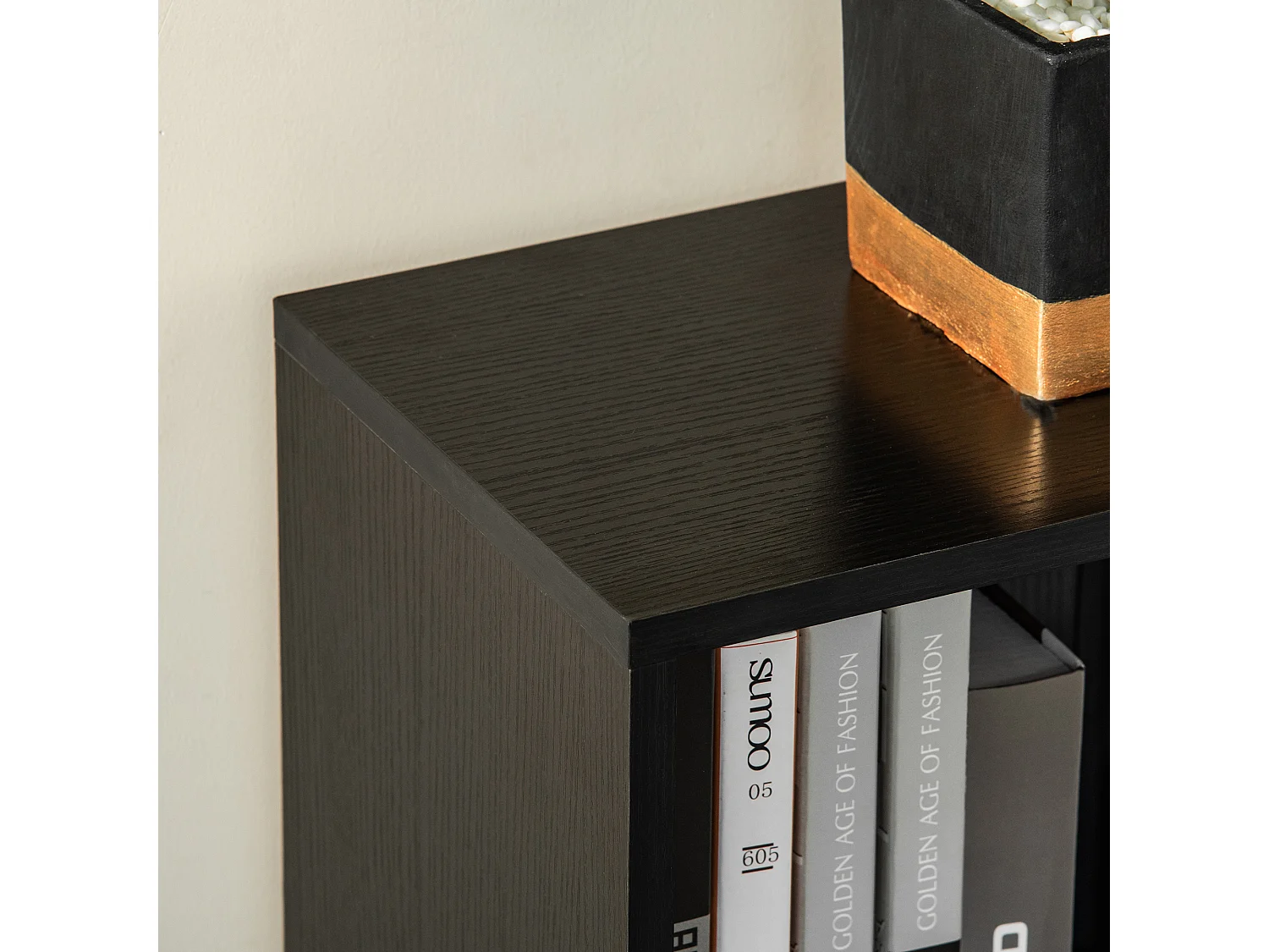 Estantería negro 62.2x24x102.4 cm HOMCOM