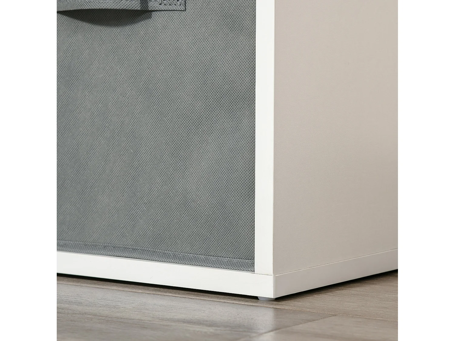 Estantería de 8 cubos blanco 61.5x30x121.6 cm HOMCOM