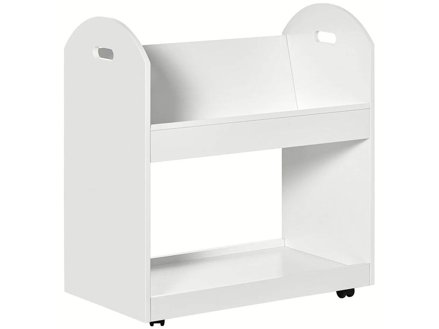 Estantería librería blanco 71x40x78 cm HOMCOM