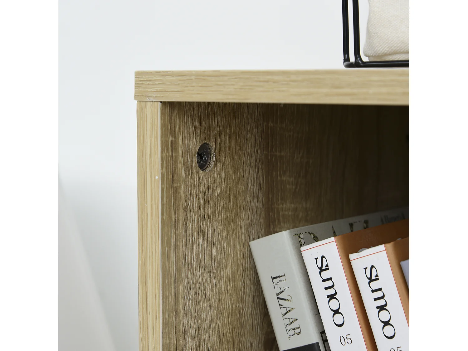 Estantería para libros madera natural 60x30x150 cm HOMCOM