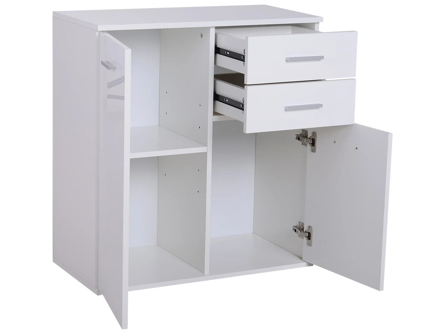 Armario blanco 71x35x76 cm HOMCOM