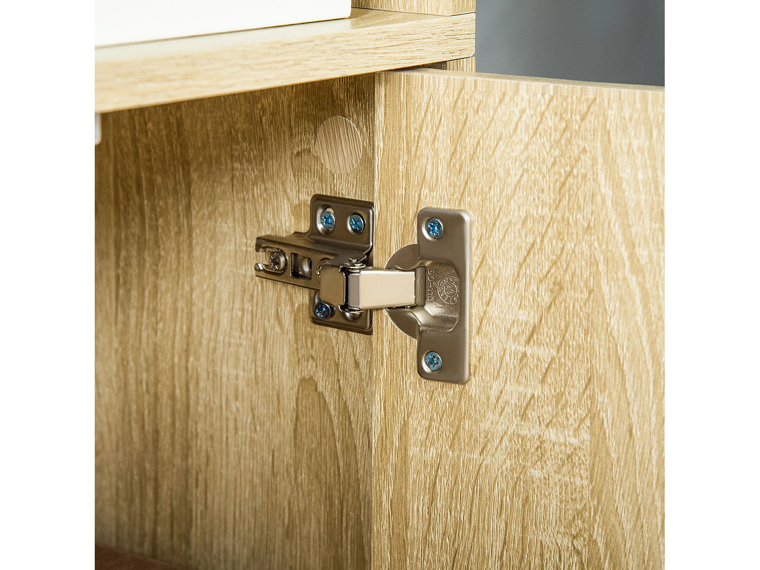 Estantería para libros madera natural 59x29x180 cm HOMCOM