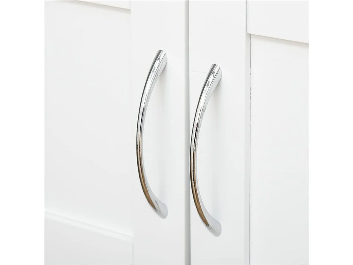 Carro de cocina blanco 67x37x87 cm HOMCOM