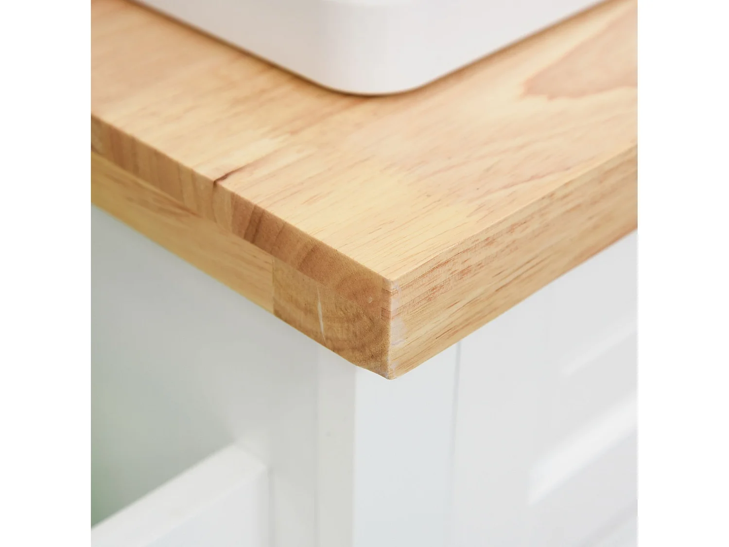 Isla de cocina blanco 111x44.5x82.5 cm HOMCOM