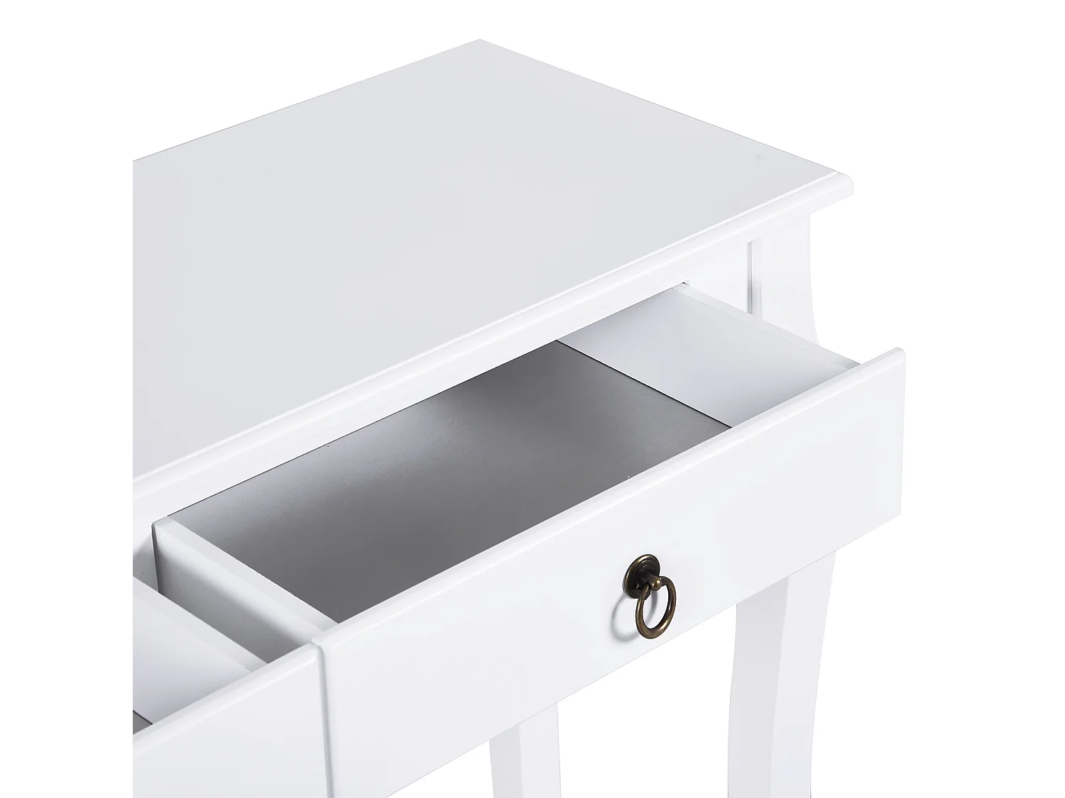 Mesa consola blanco 100x33x75 cm HOMCOM