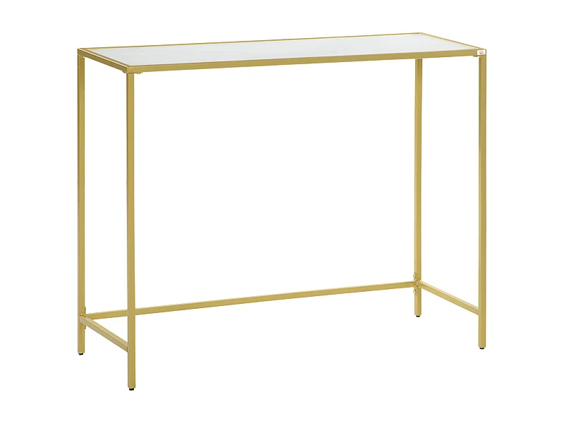 Mesa consola blanco 100.5x35.5x80 cm HOMCOM