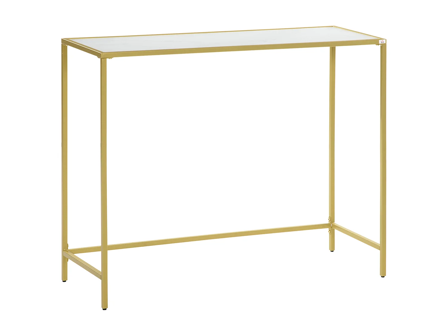 Mesa consola blanco 100.5x35.5x80 cm HOMCOM