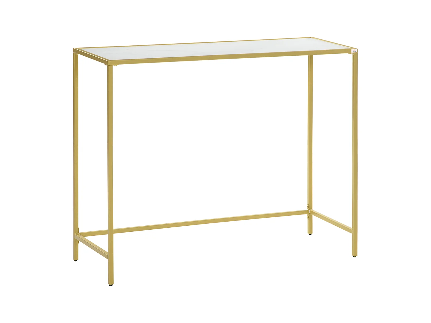 Mesa consola blanco 100.5x35.5x80 cm HOMCOM