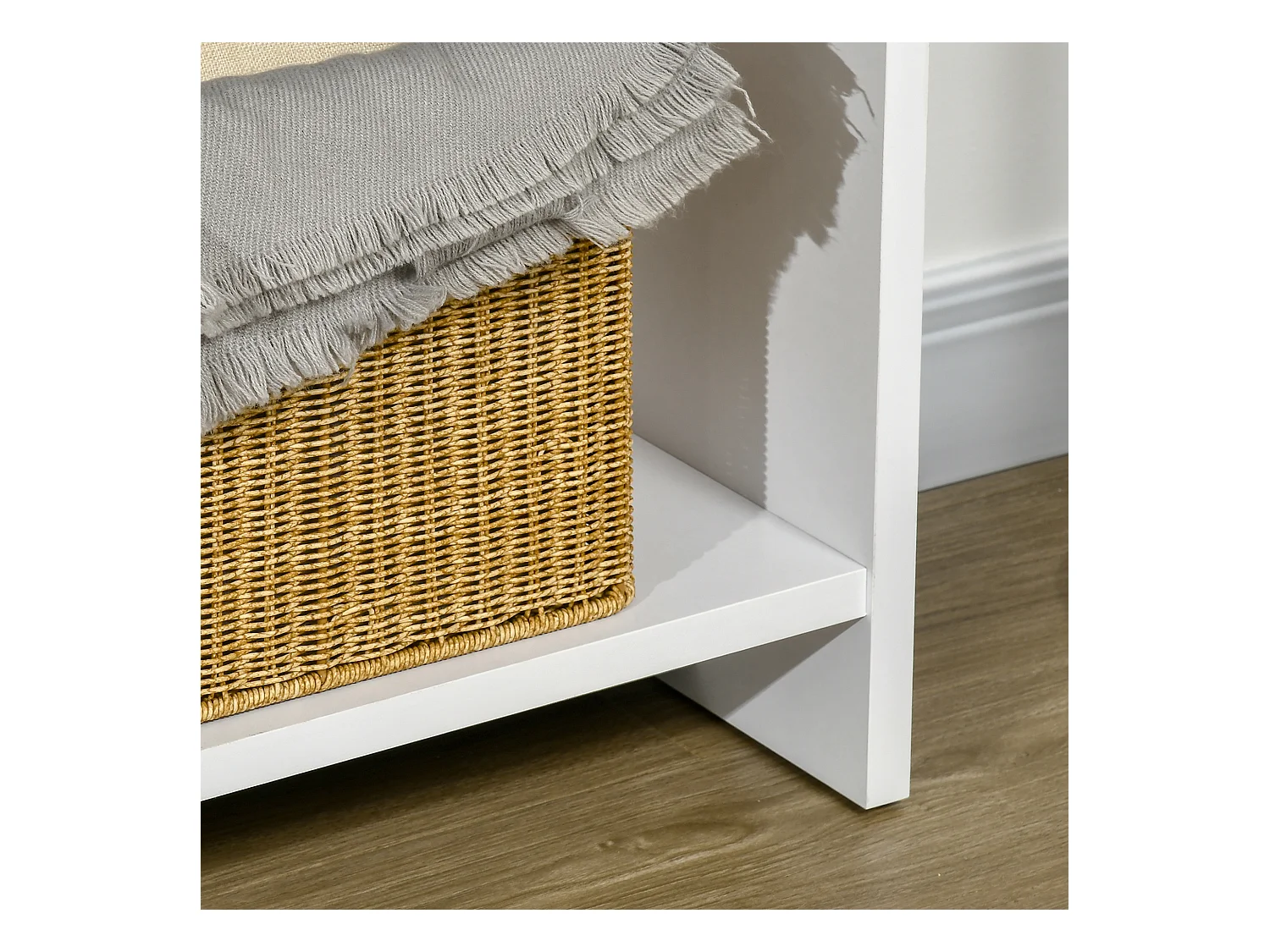 Mesa consola blanco 101.6x28x76.2 cm HOMCOM