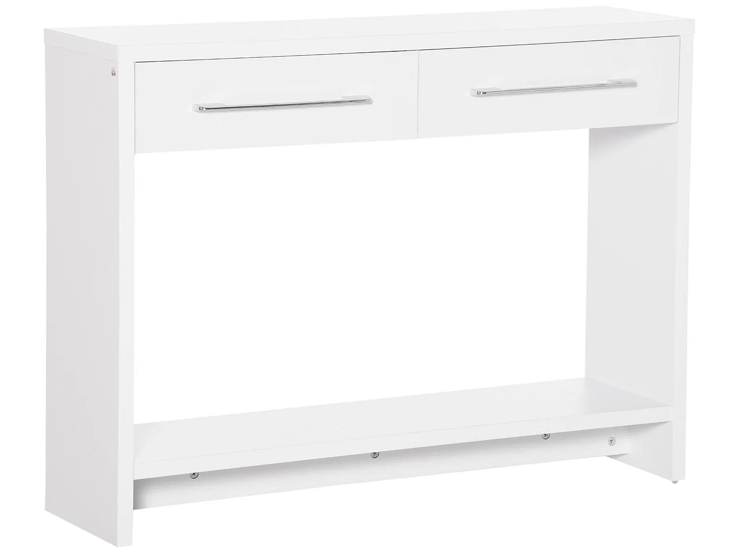 Mesa consola blanco 101.6x28x76.2 cm HOMCOM