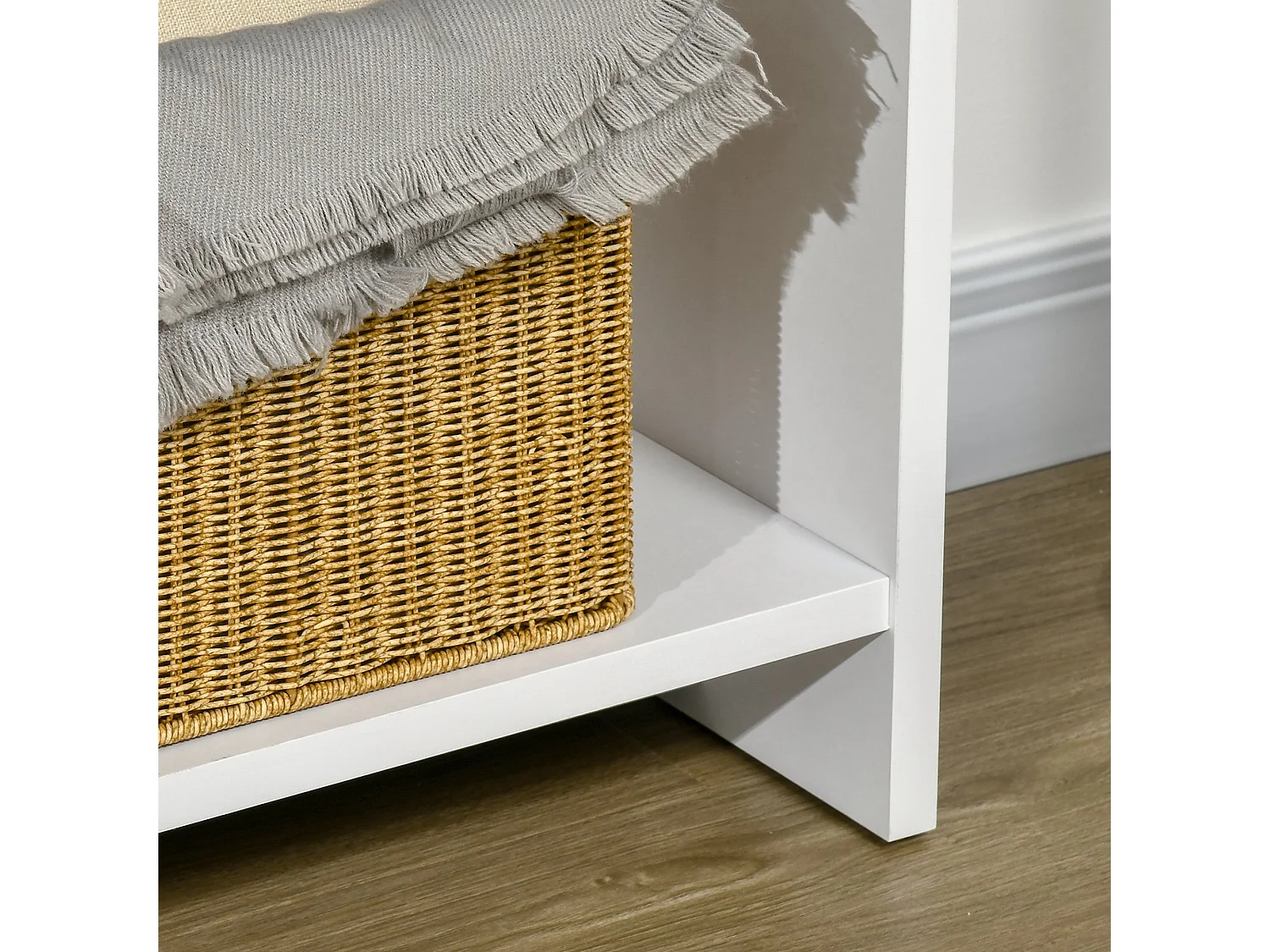 Mesa consola blanco 101.6x28x76.2 cm HOMCOM