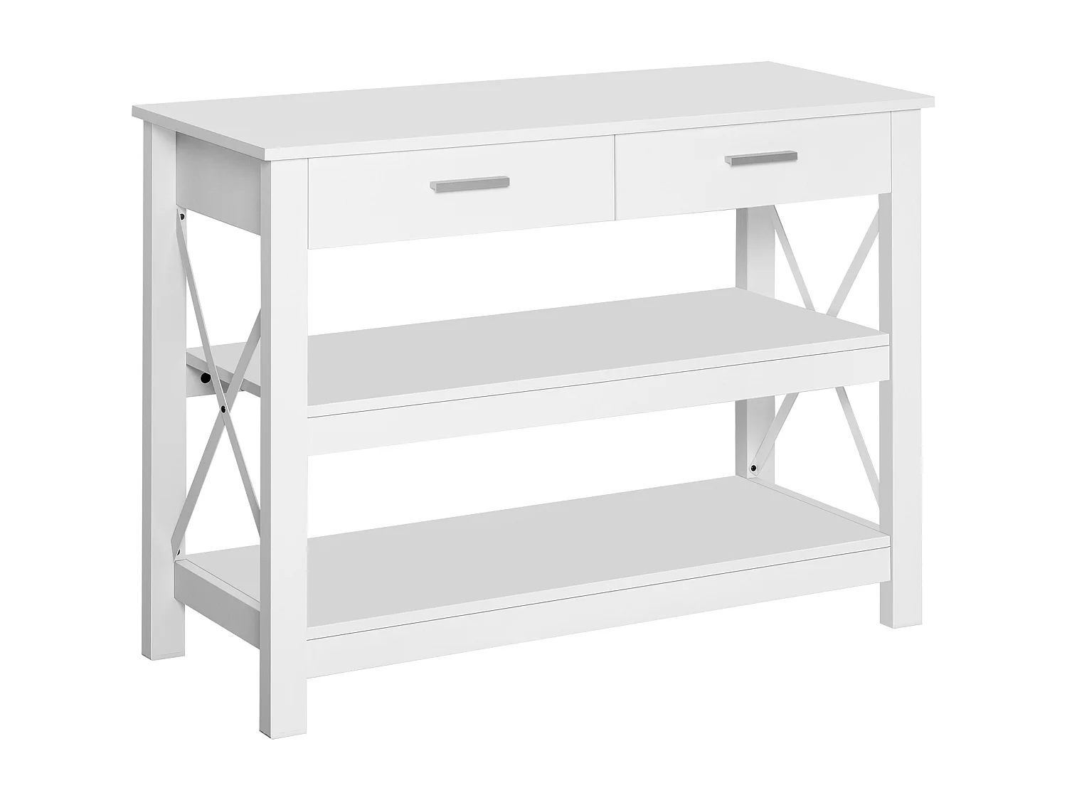 Mesa consola blanco 105x40x76cm HOMCOM