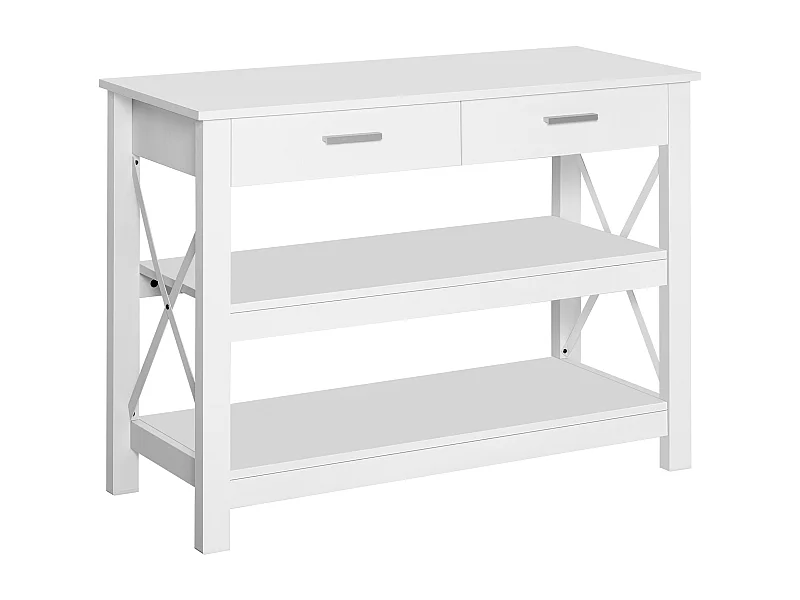 Mesa consola blanco 105x40x76cm HOMCOM
