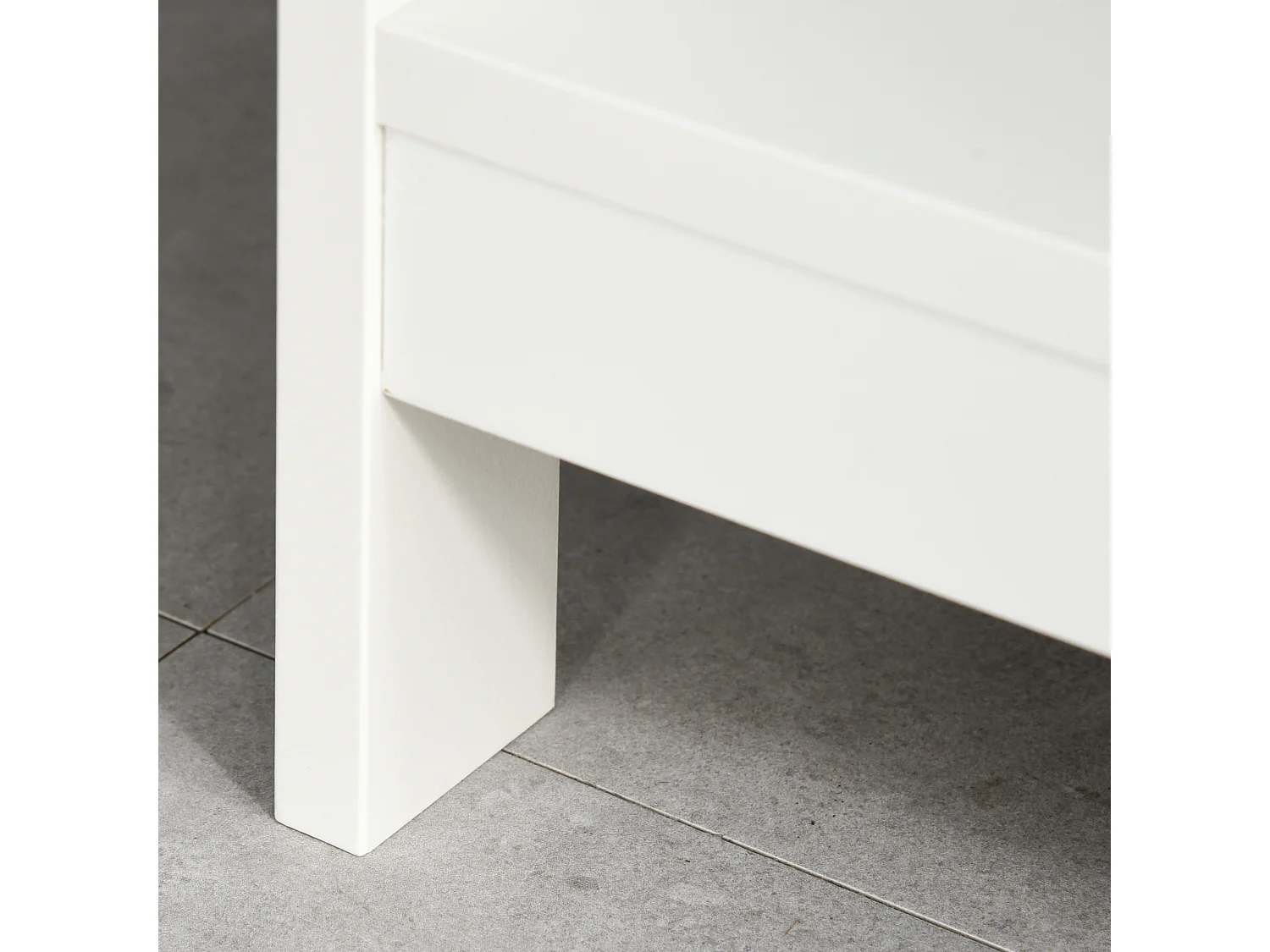 Mesa consola blanco 100x30.5x80 cm HOMCOM