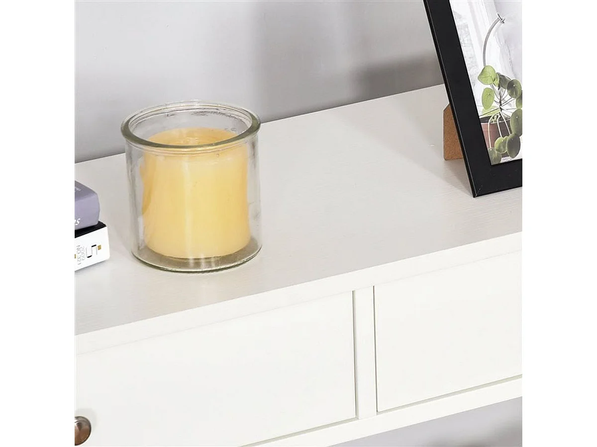 Mesa consola blanco 100x30.5x80 cm HOMCOM
