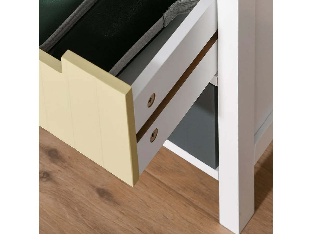 Cómoda de madera blanco 62x28x58 cm HOMCOM