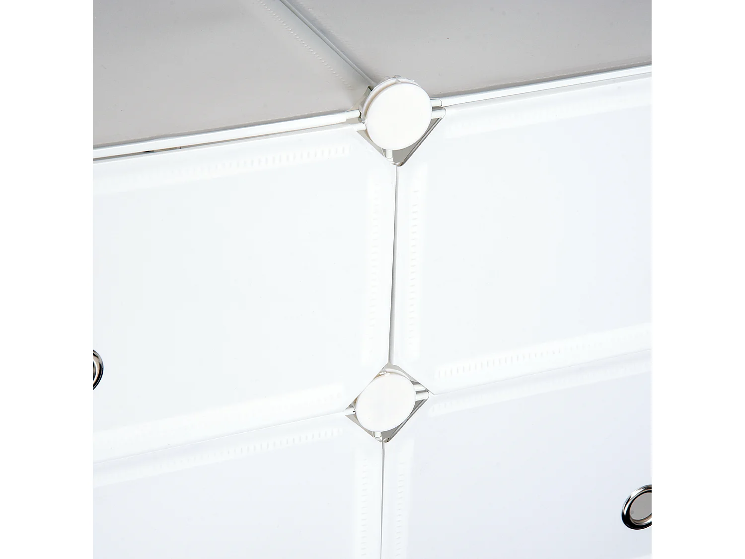 Armario modular plástico blanco 75x37x73cm HOMCOM