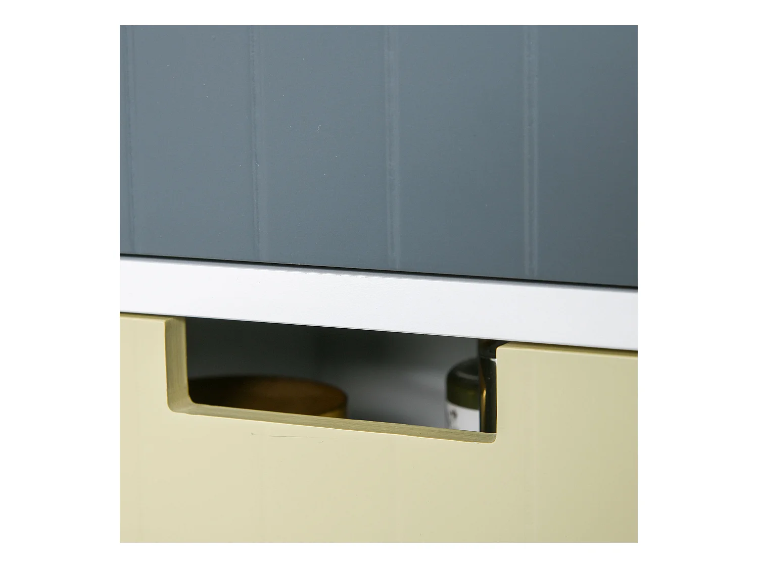 Cómodo de madera multicolor 35x28x90.5 cm HOMCOM